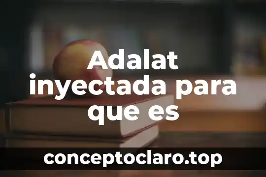 Que es una inpeecion judicial resumido 3 Adalat inyectada para que es