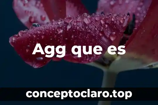 El significado de que es chilenas 7 Agg que es
