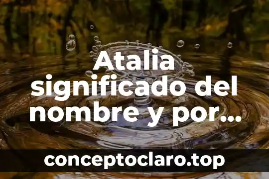 Esvásticas significado 3 Atalia significado del nombre y por qué es importante