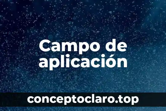 Lanzar aplicación por actividad principal que es significa 4 Campo de aplicación