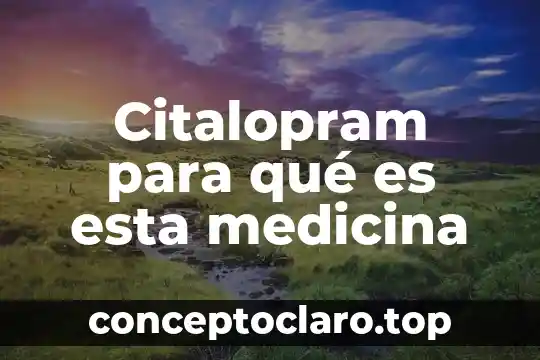 Qué es el silogismo como está compuesto y formado 8 Citalopram para qué es esta medicina