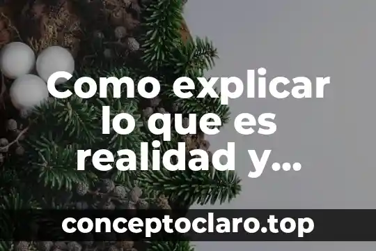 Que es un conocimiento trancitorio 4 Como explicar lo que es realidad y conocimiento en dinamicas