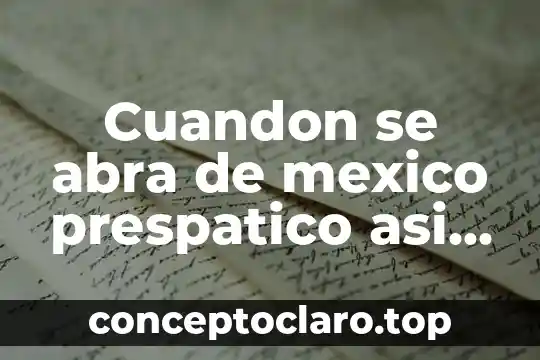 Que es la cultura del agua en mexico 6 Cuandon se abra de mexico prespatico asi que es