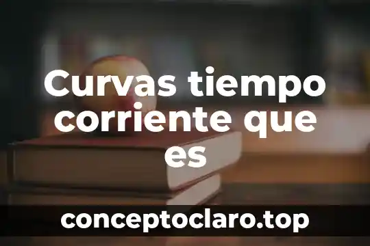 Que es grafica de curvas 6 Curvas tiempo corriente que es