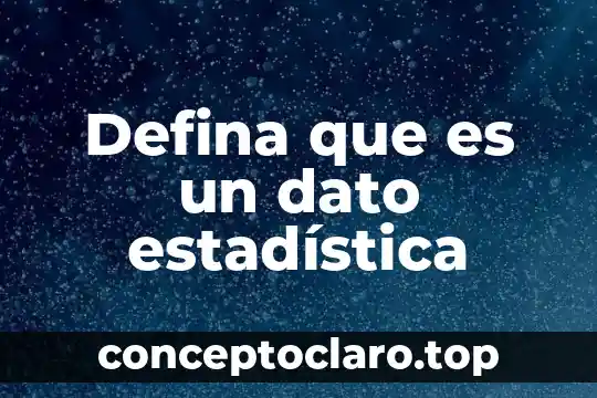 Que es un axioma en estadistica tipos 7 Defina que es un dato estadística