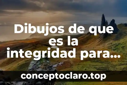 Filosofia que es dibujos 3 Dibujos de que es la integridad para colorear