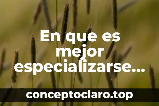 En que es mejor especializarse en derecho