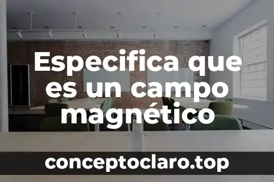 Que es un sensor magnetico de nivel de agua 8 Especifica que es un campo magnético