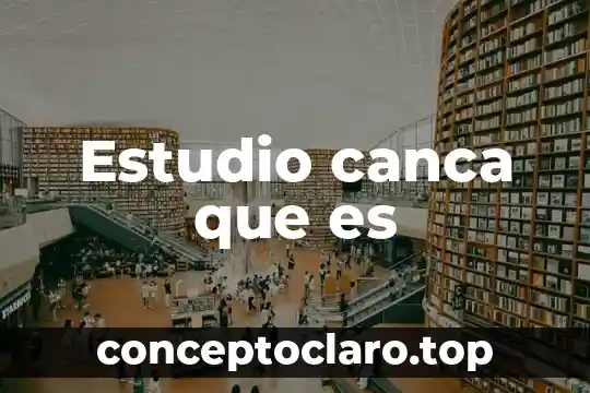 Qué es los niveles de estudio de la ecología 3 Estudio canca que es