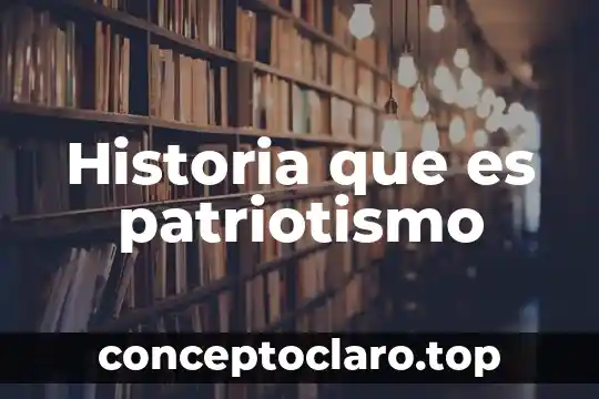 Qué es un paradigma emergente en historia 4 Historia que es patriotismo