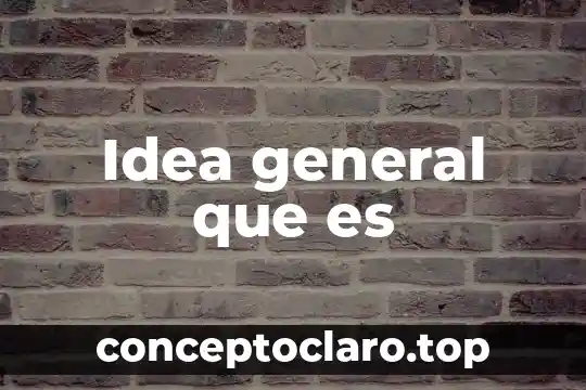 Que es una mesetas pario general 7 Idea general que es