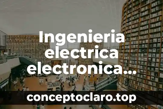 Que es una nariz electronica y para que se utiliza 5 Ingenieria electrica electronica que es y para que sirve