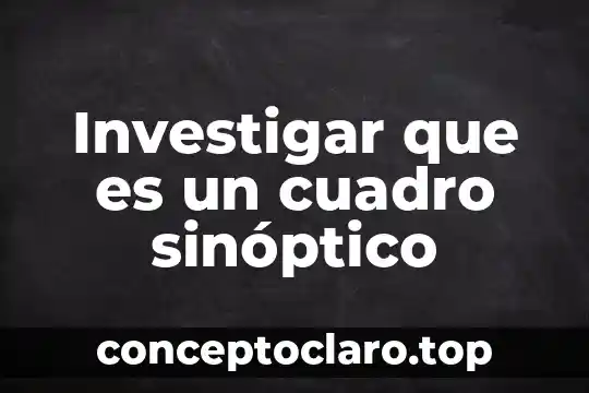 Qué es la vida jurídica concepto 6 Investigar que es un cuadro sinóptico