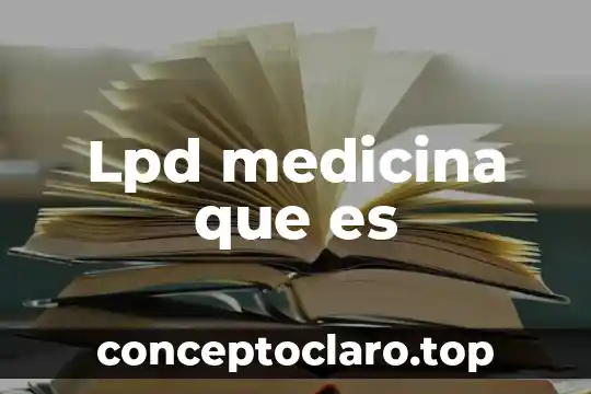 Que es un principio medicina 5 Lpd medicina que es