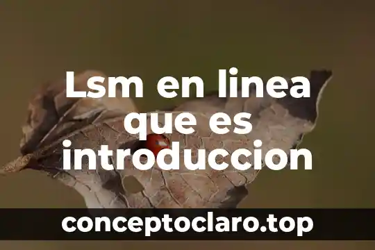 Que es linea puntada de la secundaria 4 Lsm en linea que es introduccion