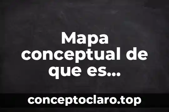 Mapa conceptual de que es inmigracion