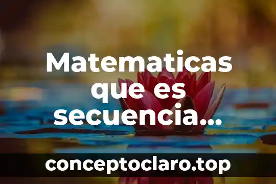 Que es la proporción numérica 3 Matematicas que es secuencia numerica y figurativa