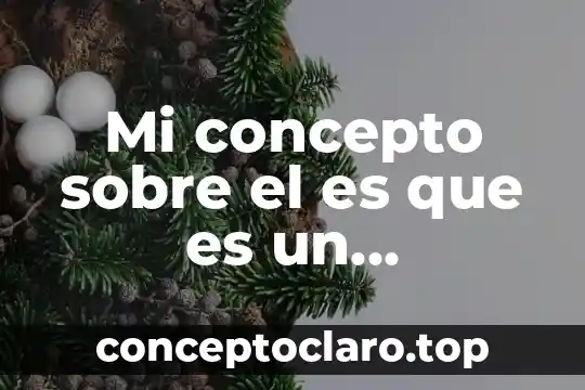Mi concepto sobre el es que es un excelente trabajador