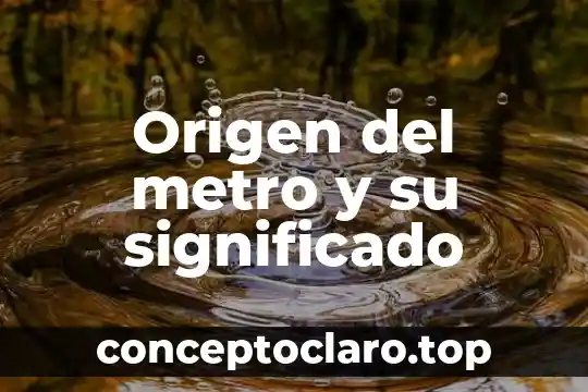 Que es el origen de la lógica prezi 7 Origen del metro y su significado