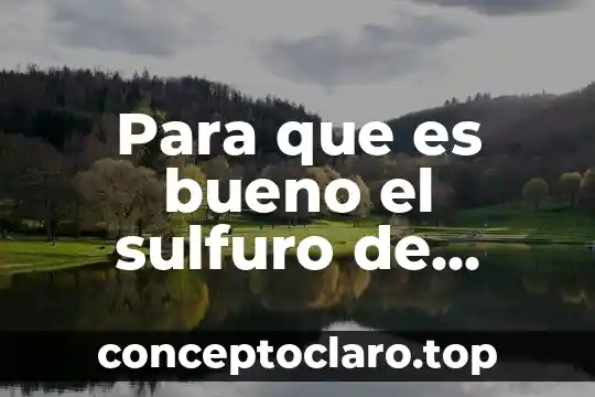 Para que es bueno el sulfuro de selenio