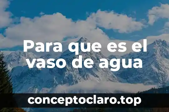 Que es mas exacto un vaso precipitado o una probeta 3 Para que es el vaso de agua