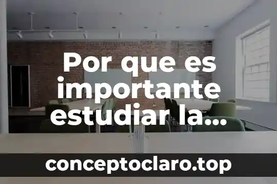 Por que es importante estudiar la psicología