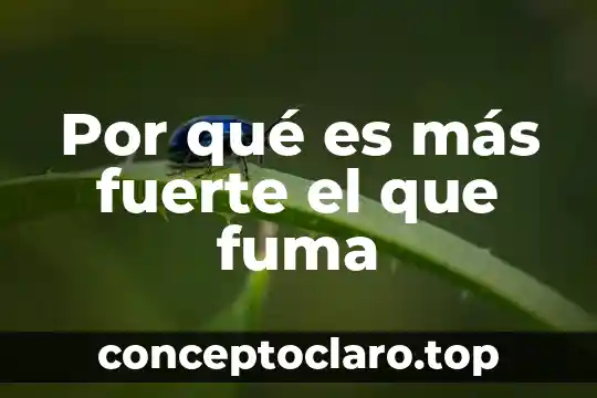 Que es mas fuerte que la cocaina 7 Por qué es más fuerte el que fuma