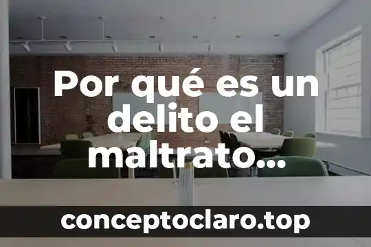 Por qué es un delito el maltrato animal