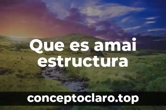 Que es la forma o estructura del pensamiento 5 Que es amai estructura