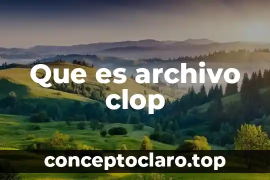 Que es archivo linux 7 Que es archivo clop