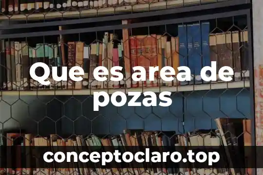 Qué es el área de trabajo en una tesis 6 Que es area de pozas