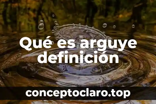 Qué es proposición de definición 7 Qué es arguye definición