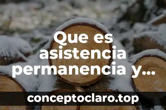 Que es asistencia permanencia y aprendizaje apa