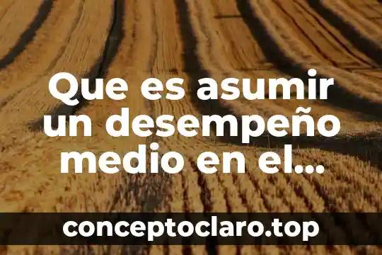 Que es un medio de comunicacion de red 8 Que es asumir un desempeño medio en el puesto