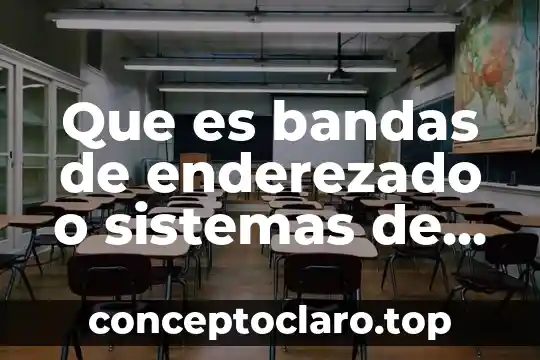 Que es control de acceso seguridad informatica 4 Que es bandas de enderezado o sistemas de enderezado
