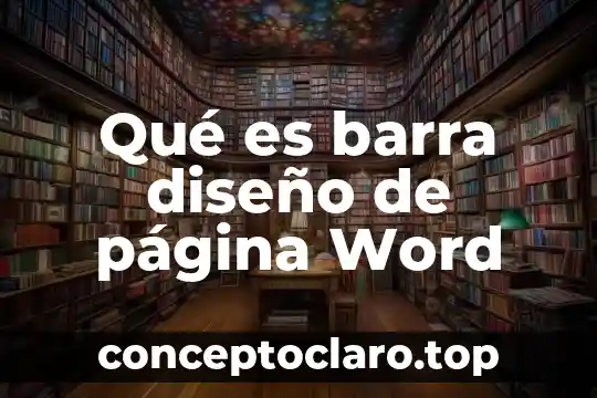 Fojas que es número de página u hoja 5 Qué es barra diseño de página Word