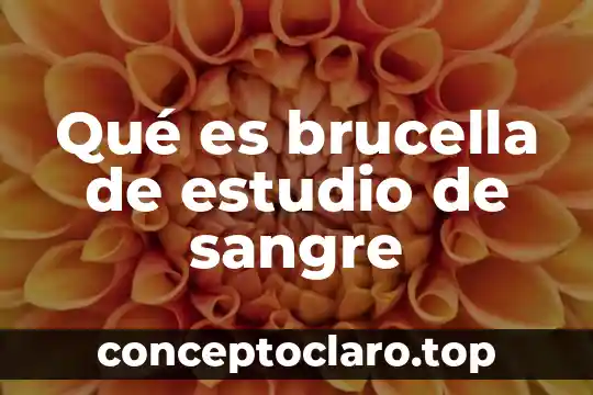 Que es pelicula de sangre estudio clinico 6 Qué es brucella de estudio de sangre