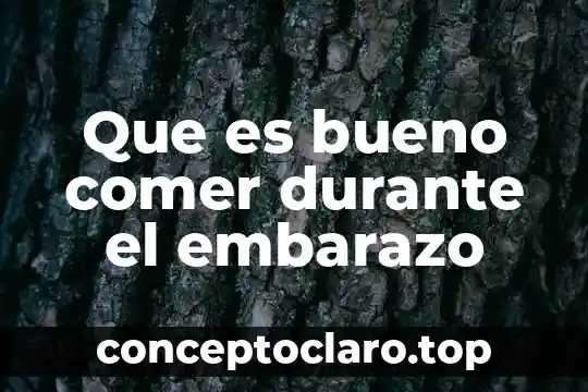 Prueba de embarazo en orina que es 4 Que es bueno comer durante el embarazo