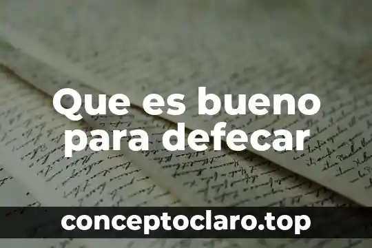Qué es bueno para los triglicéridos y colesterol 3 Que es bueno para defecar