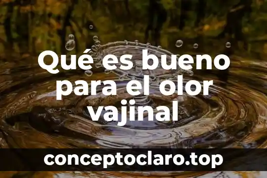 Qué es bueno para el olor vajinal