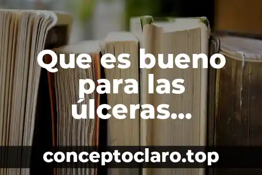 Que es bueno para las úlceras varicosas