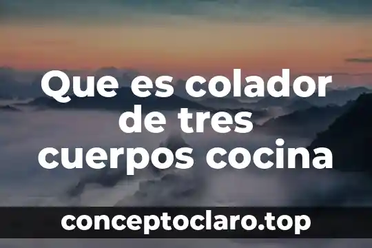 Que es la demencia por cuerpos de lewy 3 Que es colador de tres cuerpos cocina