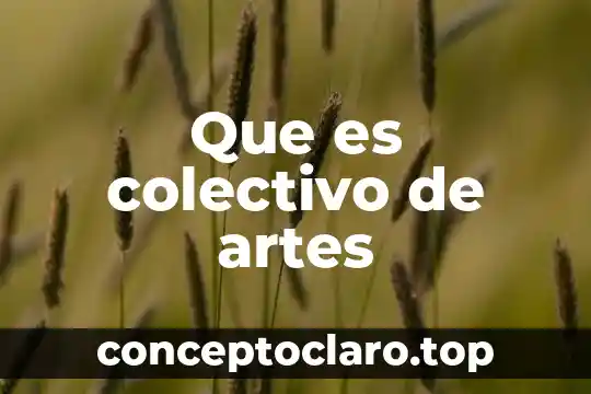 Que es un administrador en una sociedad de nombre colectivo 7 Que es colectivo de artes