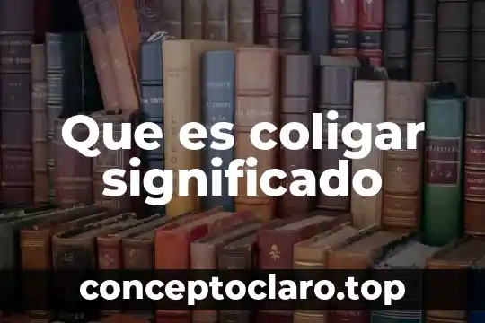Que es la multiplicacionde numeros enteros 3 Que es coligar significado