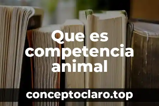 Que es el sorgo en nutricion animal 3 Que es competencia animal