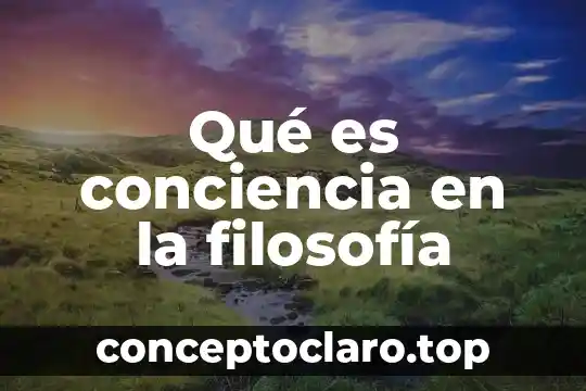 Qué es religioso en filosofía 5 Qué es conciencia en la filosofía