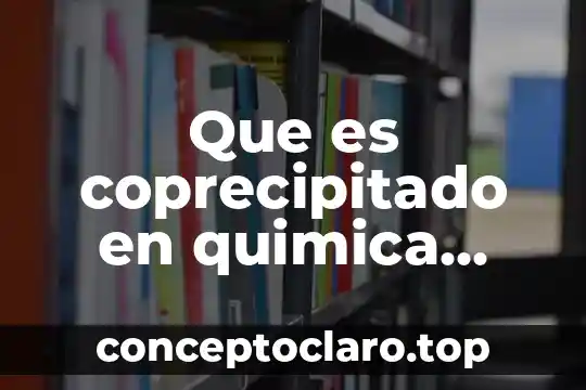 Que es la geometria analitica y su campo de estudio 5 Que es coprecipitado en quimica analitica