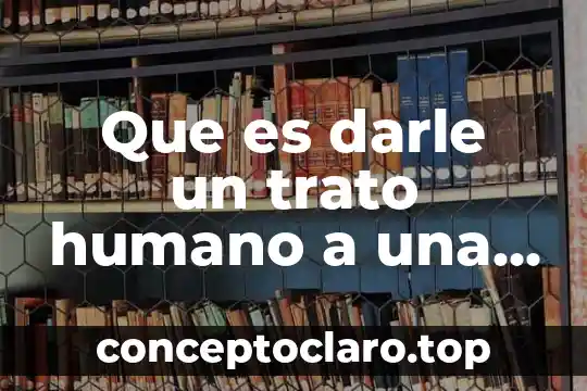 Significado de darle que es mole de olla 5 Que es darle un trato humano a una persona