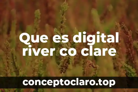 Que es digital river co clare