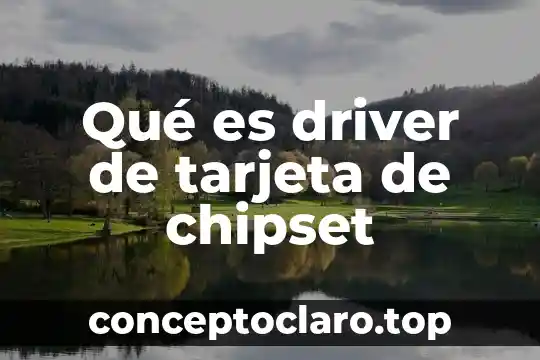 Que es alias de la tarjeta liverpool 4 Qué es driver de tarjeta de chipset